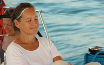 Yoga am Segelboot, SeeFrauen